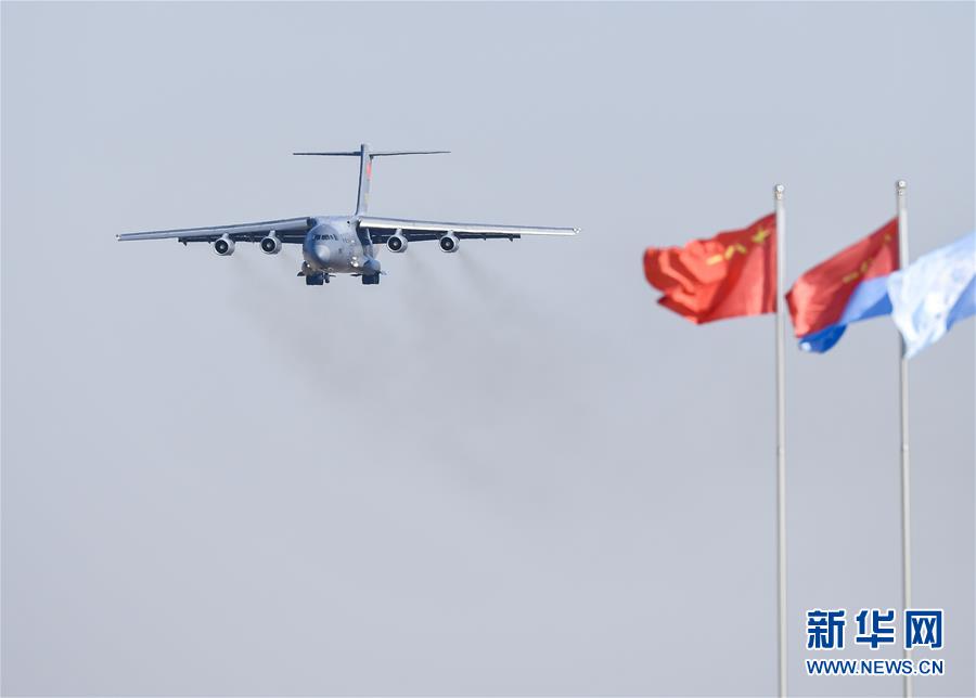 （軍事）（4）殲-20、運-20首次在東北地區進行飛行展示