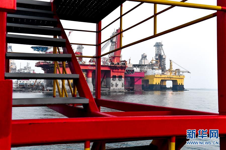 （百城百縣百企調研行·圖文互動）（9）“藍鯨1號”從這里駛出——山東煙臺崛起制造業高地