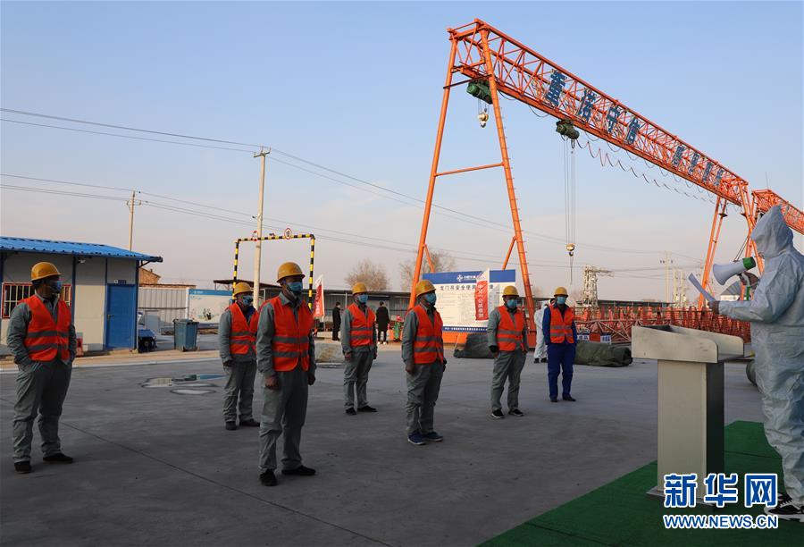 (圖文互動)津石高速天津西段復工復產駛入“快車道”