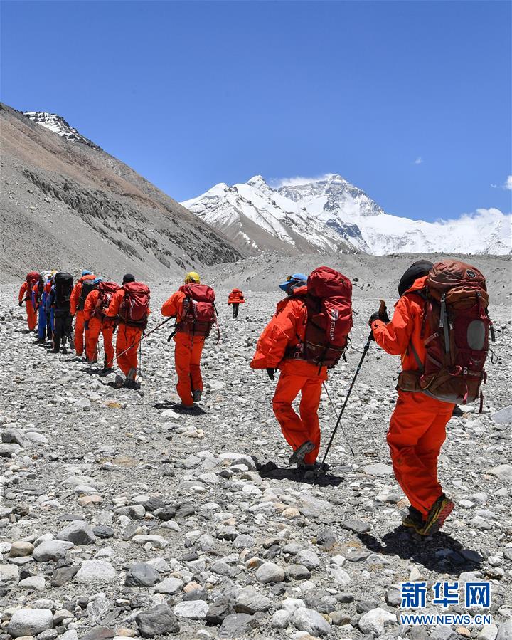 (2020珠峰高程測量)(4)有望22日登頂 測量登山隊再次向珠峰發起挑戰