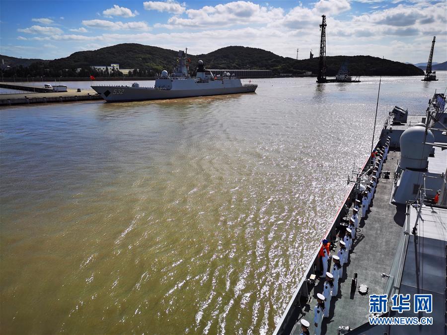 (圖文互動)(2)中國海軍第35批護航編隊凱旋