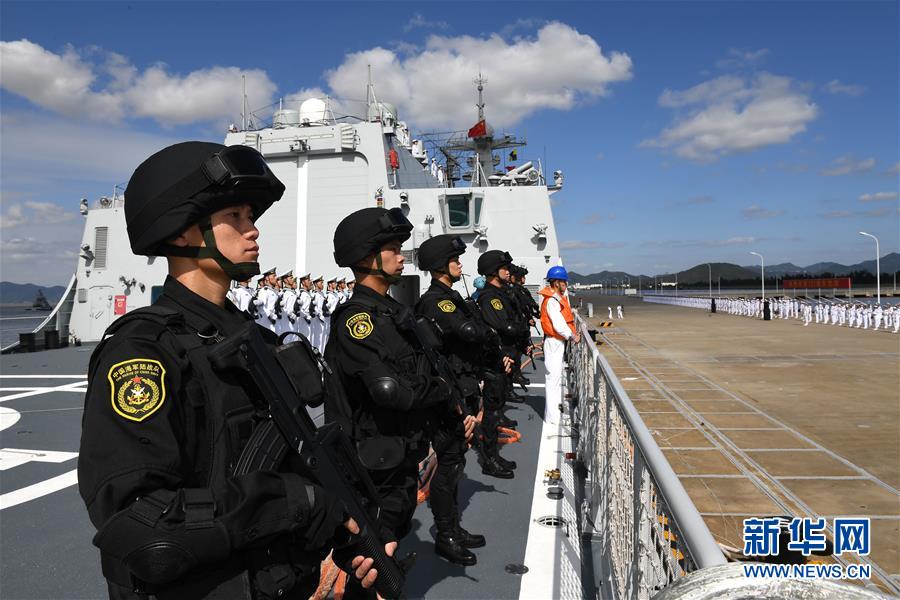 (圖文互動)(3)中國海軍第35批護航編隊凱旋