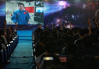 神舟十號航天員太空授課