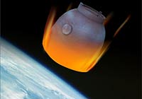 返回艙進入大氣層