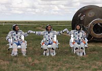 神十圓滿完成任務平安返回