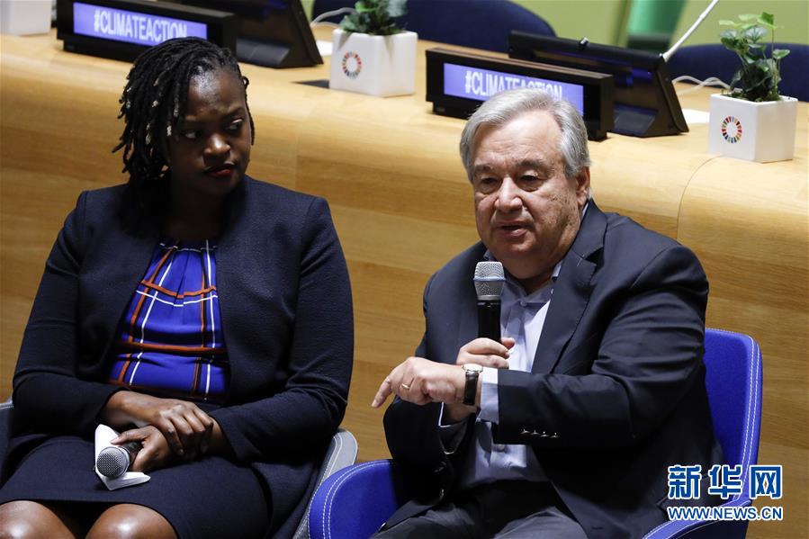 (國際·圖文互動)(1)古特雷斯:青年人參與對推動氣候行動至關重要