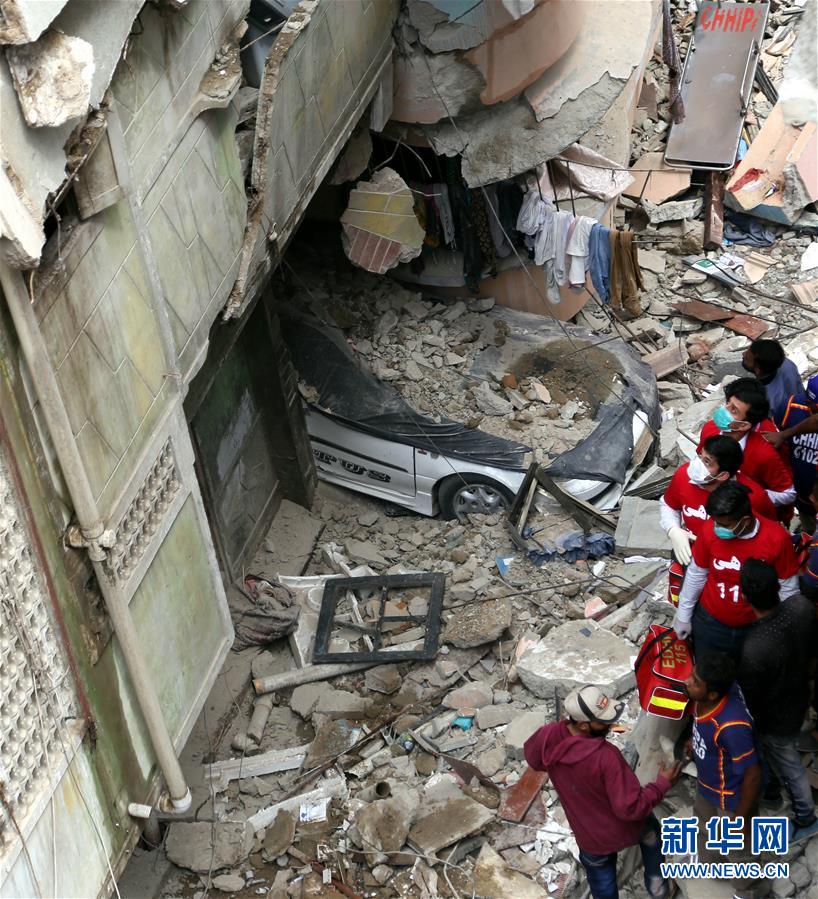 (國際)(2)巴基斯坦居民樓倒塌事故死亡人數升至10人