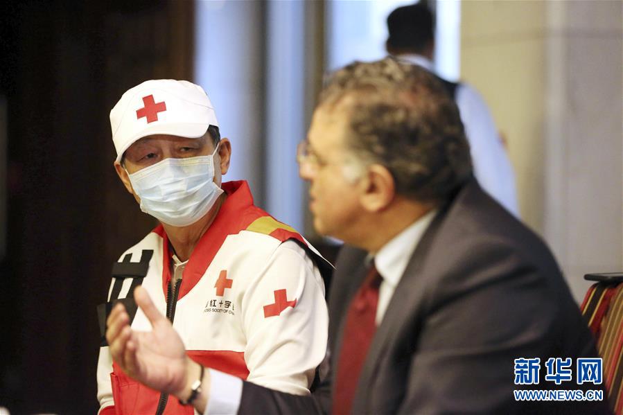 (國際疫情·圖文互動)(9)通訊:經驗豐富裝備精良 中國專家組在伊拉克助力抗疫