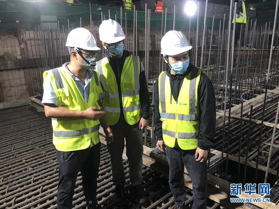(國際·圖文互動)(5)中國港灣科倫坡房建項目復工目擊記