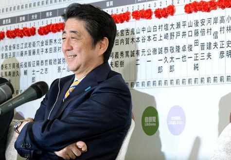 安倍贏選舉易，贏未來難